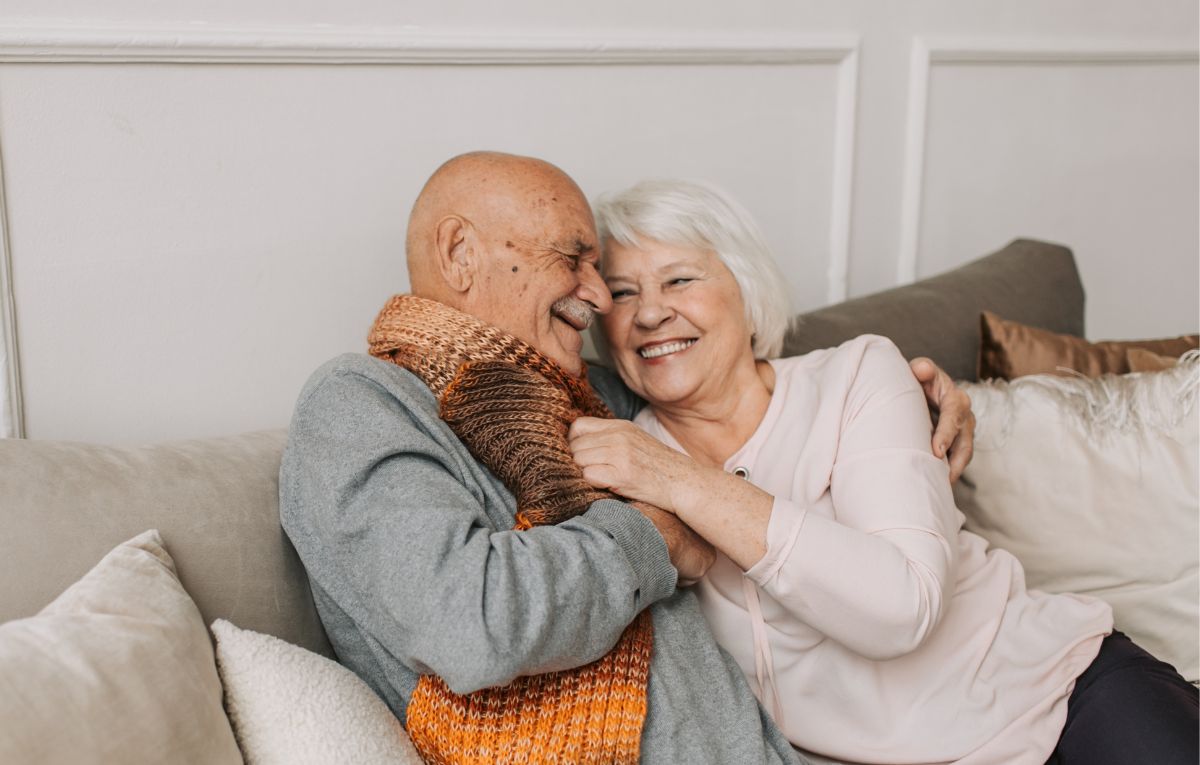 Happy Older Couple